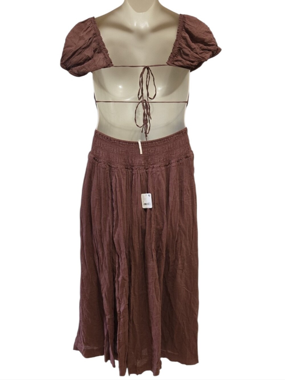 Free People Feeling Bonita Midi Dress M NWT Resort Vaction Festival Beach Boho - Picture 9 of 14
